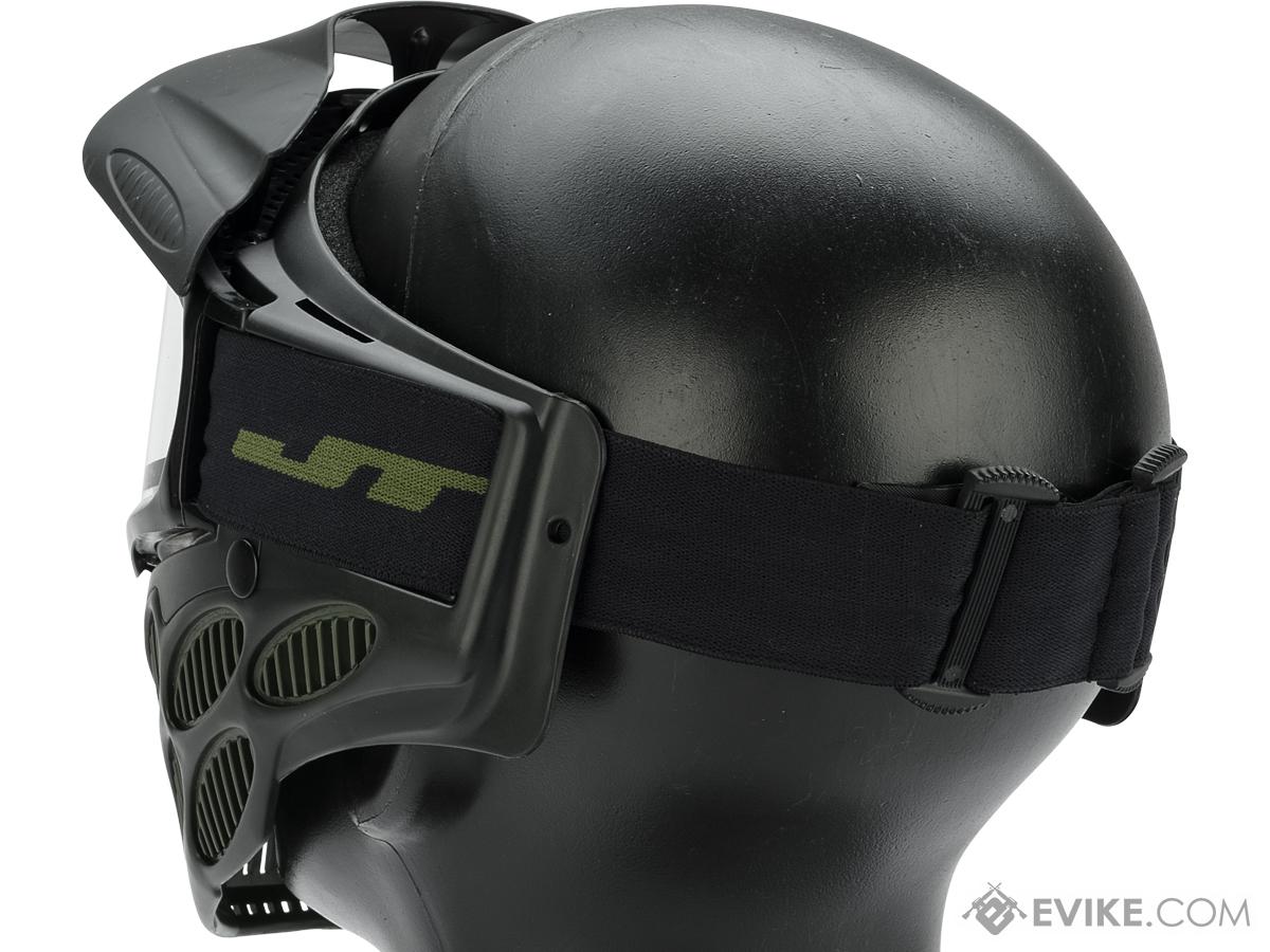 JT Spectra Flex 8 Thermal Goggle Full Seal Mask (Color: Black / Olive ...