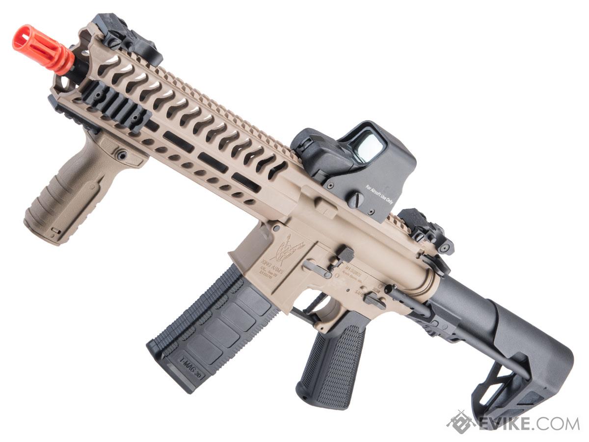 King Arms TWS M4 Striker Ultra Grade II Airsoft AEG Rifle (Color: Dark Earth / M-LOK CQB)