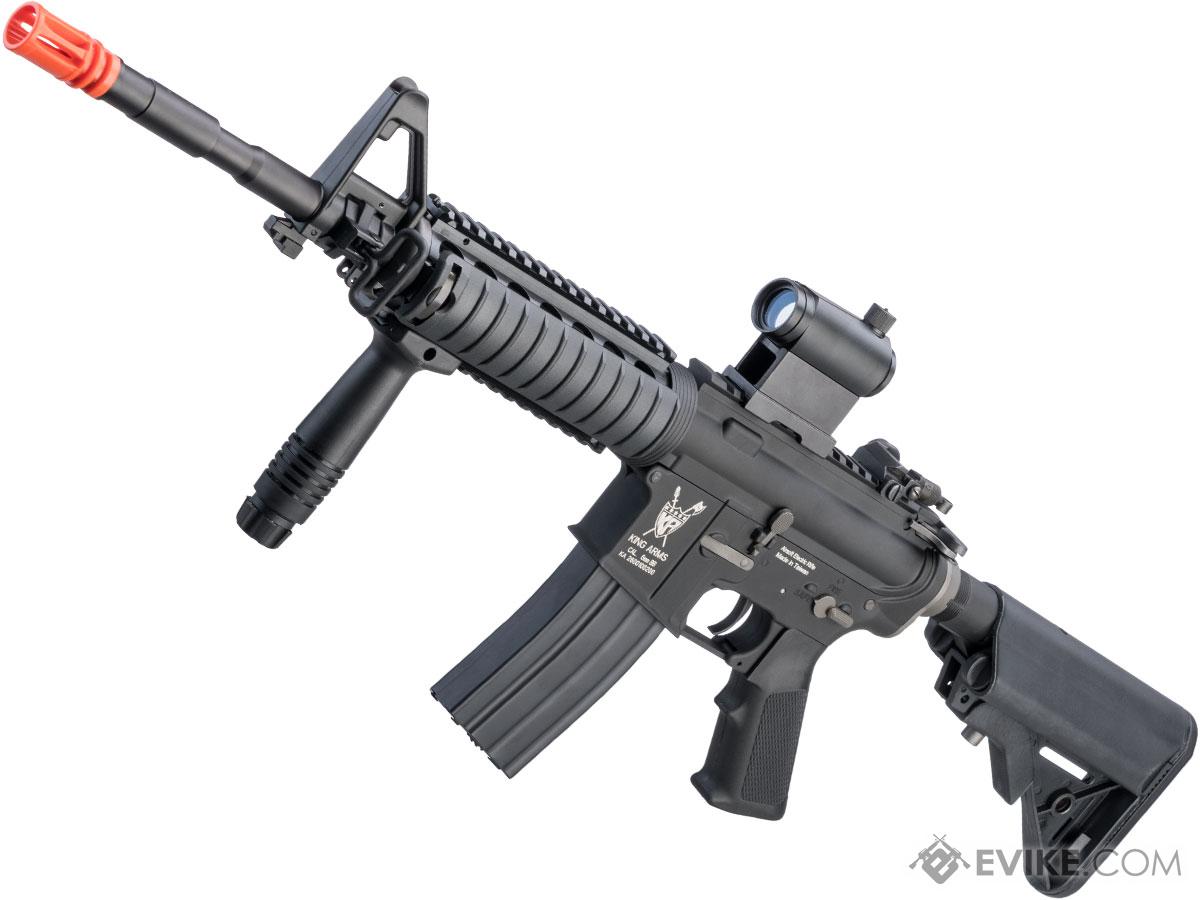 King Arms Full Metal M4A1 RIS Airsoft AEG Rifle w/ Advanced MOSFET
