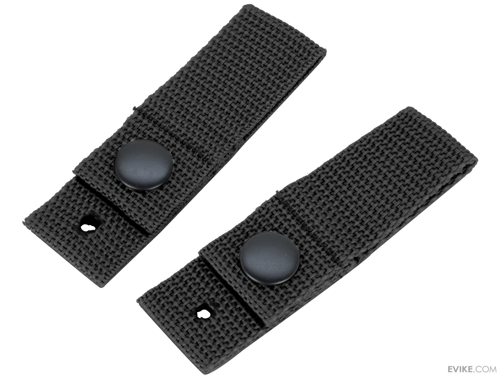 King Arms Goggle Retention Helmet Straps (Color Black), Tactical Gear
