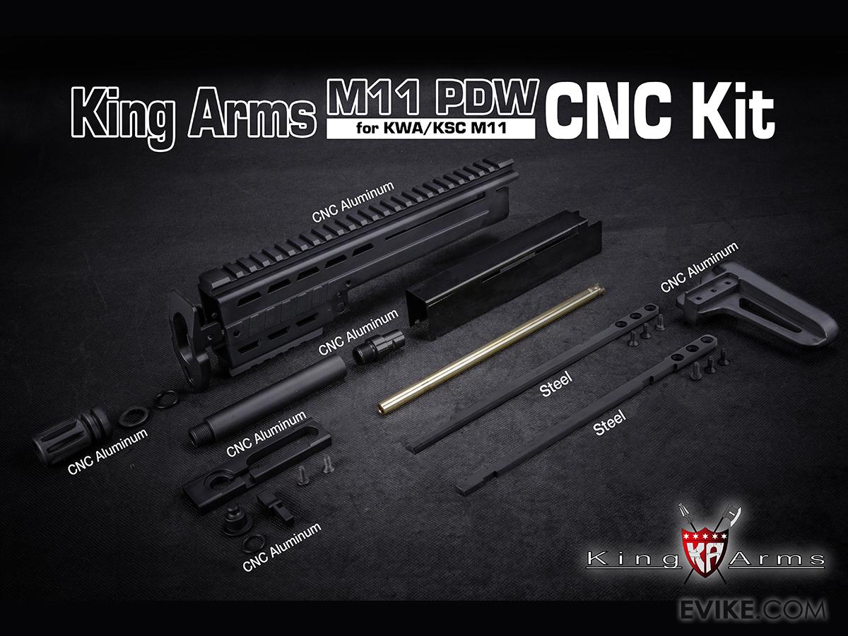 King Arms CNC PDW M11 Kit for KWA/HFC Gas Blowback Sub-Machine Gun (Package: Kit Only)