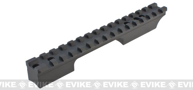 King Arms Extended Scope Rail Mount for M700 / VSR-10 Airsoft Sniper Rifles - Short
