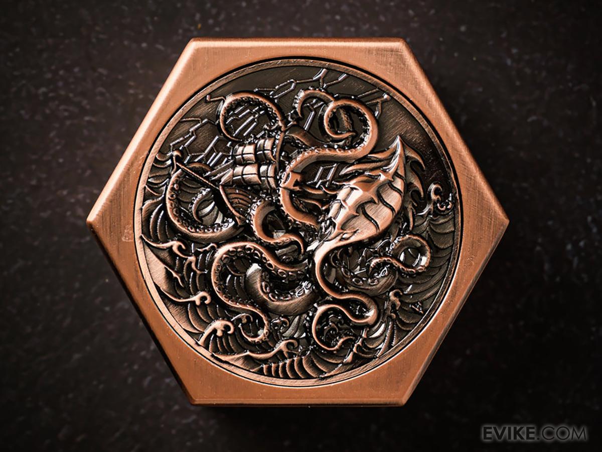 KakapopoTCG Metal Dice Box (Model: Kraken's Nest / Copper) | Evike.com