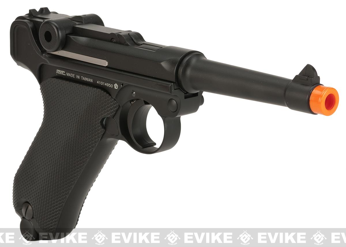 KWC P08 Luger CO2 Powered Airsoft Pistol, Airsoft Guns, Gas Airsoft