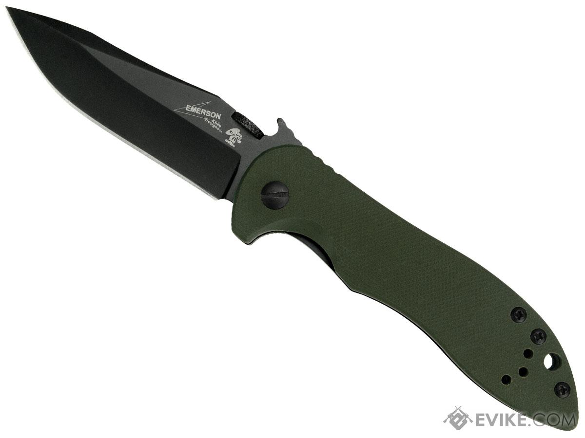 Kershaw - Emerson CQC-5K Folding Pocket Knife (Model: Drop Point - OD)