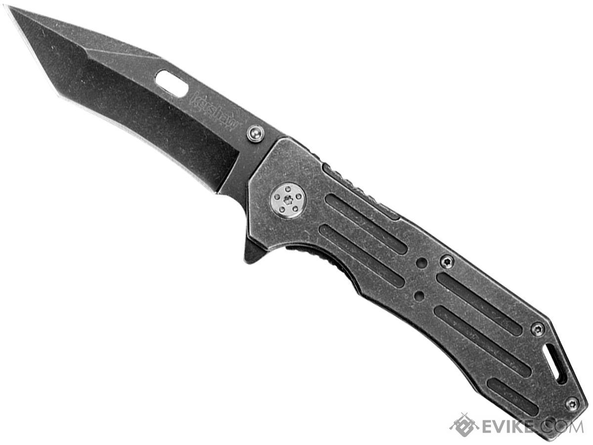 Kershaw Lifter Folding Knife with 3.25 Blade and Speed Assist Opening  - BlackWash Finish