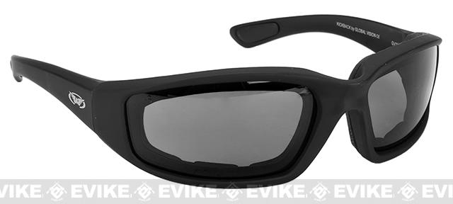 Global Vision Kickback Z A/F Safety Glasses (Color: Smoke Lenses)