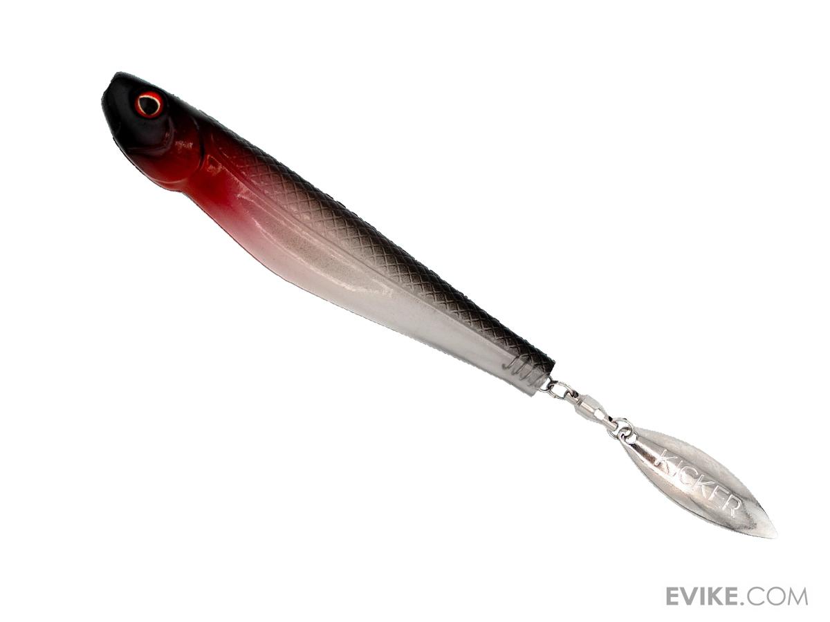 booty bait fishing lure Kicker Fishing Booty Spin Fishing Lure (Color: Bait Fish / PKBS5)