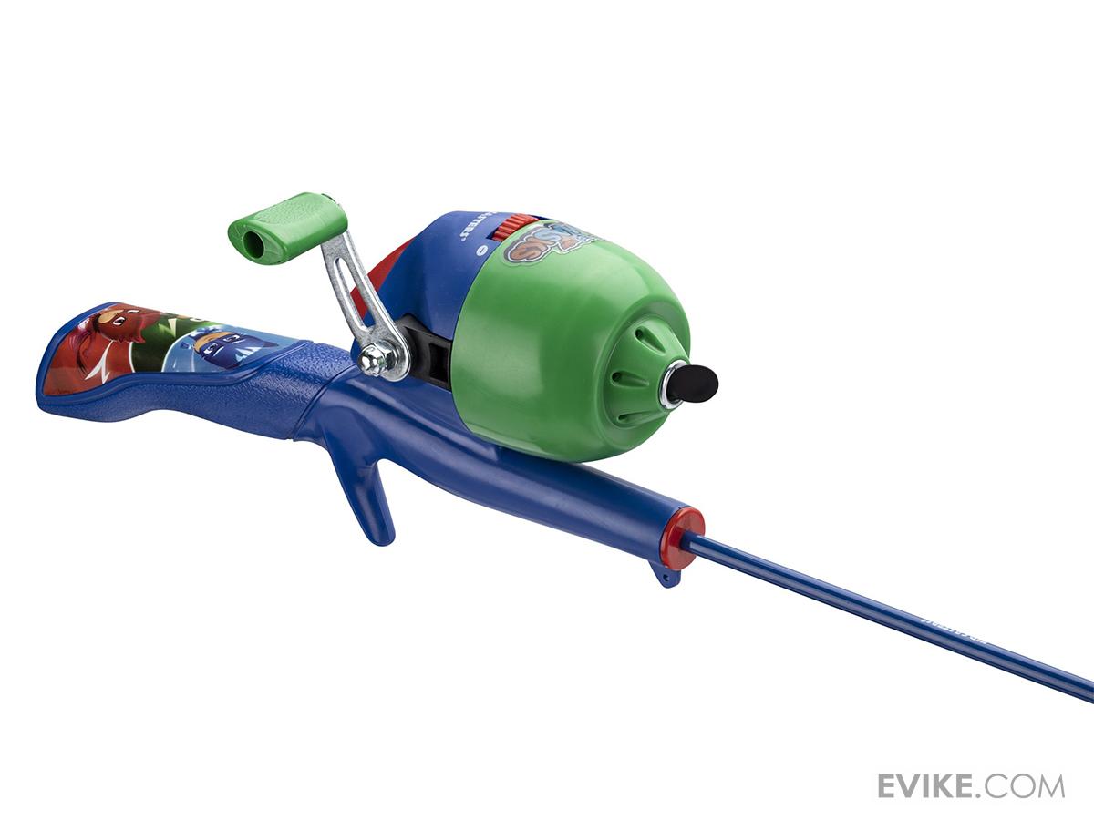 Kid Casters Spincast Reel & Rod Fishing Kit (Model PJ Mask), MORE