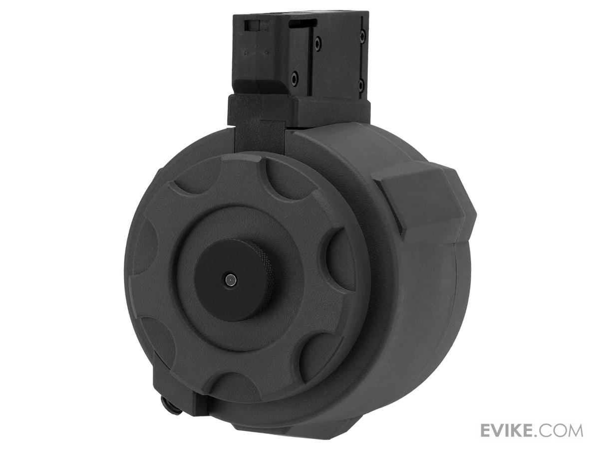 Angel Custom 1500 Round Firestorm Airsoft AEG Drum Flashmag (Color