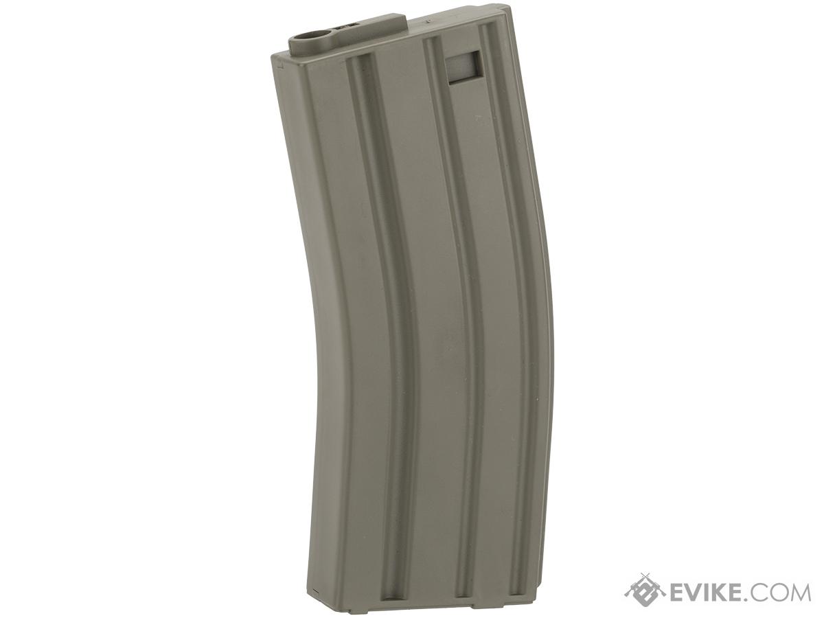 King Arms 120 Round Mid-Cap M4/M16 AEG Magazine (Color: OD Green / Single Magazine)