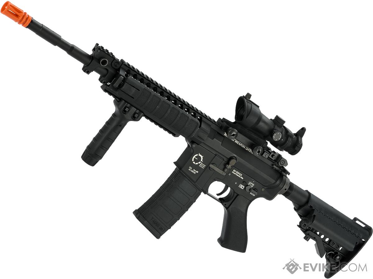 King Arms TWS M4 VIS Airsoft AEG (Color: Black / Carbine)