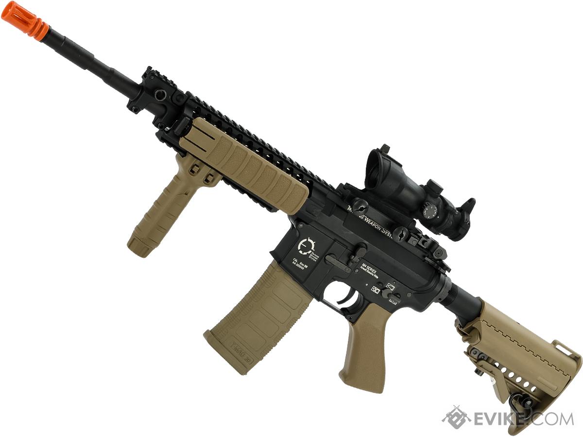 King Arms TWS M4 VIS Airsoft AEG (Color: Desert / Carbine)