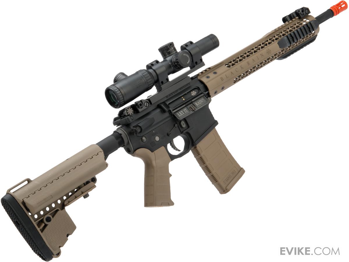 EMG Black Rain Ordnance BRO SPEC15 Licensed AR15 Airsoft AEG Rifle (Color Dark Earth / Carbine