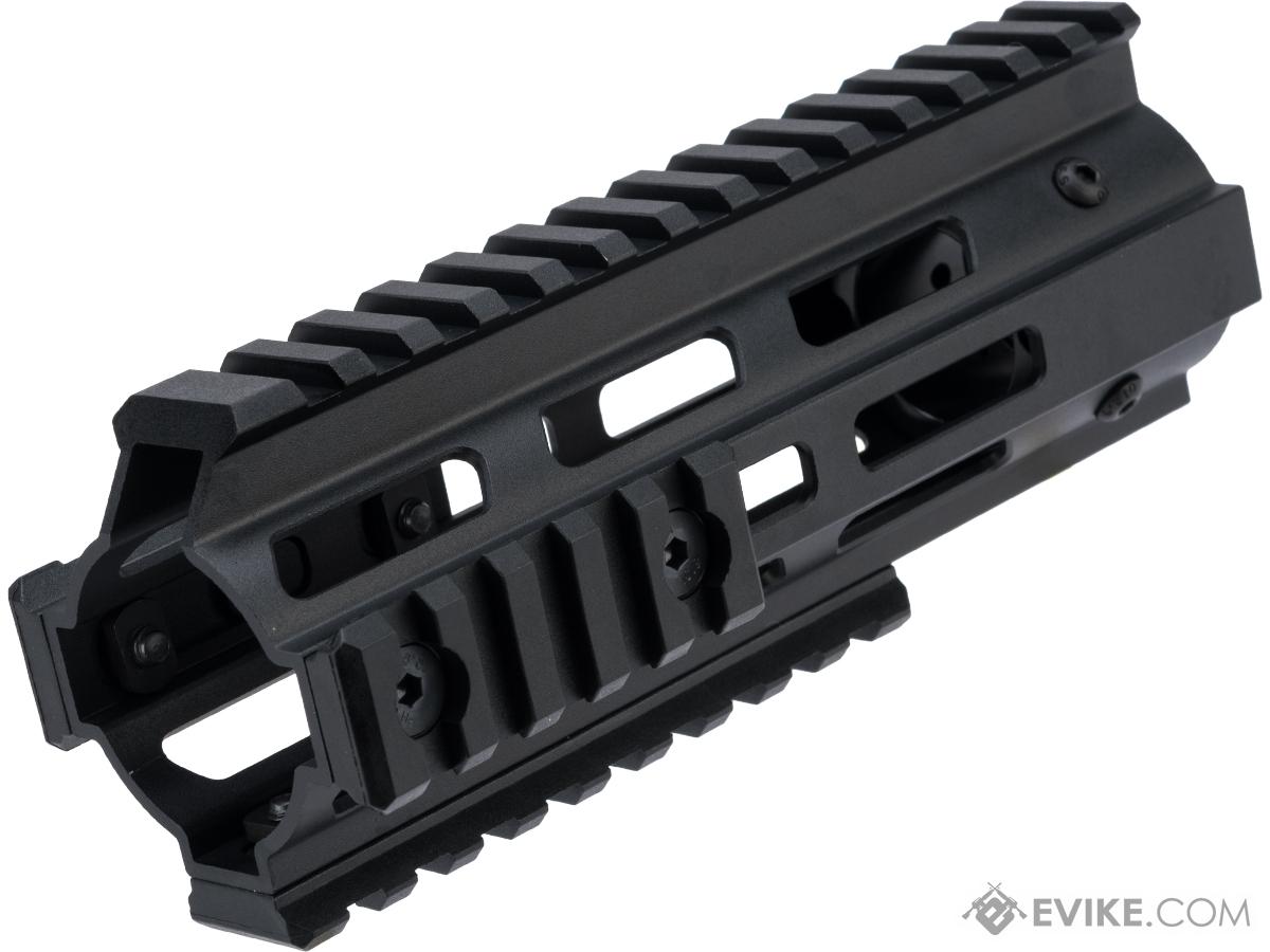 King Arms MLOK Handguard for M4/M16 Series Airsoft AEGs (Color Black / 6"), Accessories