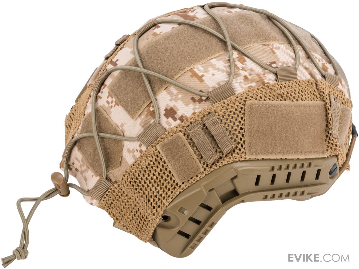 Matrix Bump Type Helmet Cover w/ Elastic Cord (Color: Digital Desert