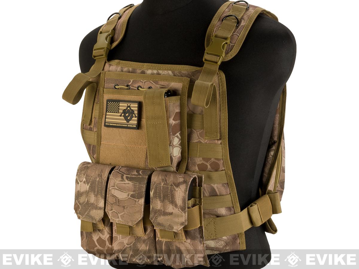 Avengers Tactical Spec. OPS MOLLE Plate Carrier / Load Bearing Vest (Color Desert Serpent