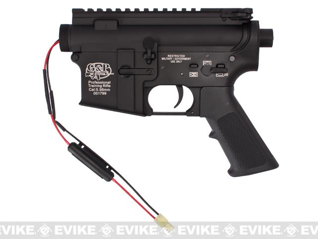 G&P Complete M4 Metal Receiver & Gearbox Airsoft AEG ProKit (G&P USA) Front Wire / Black