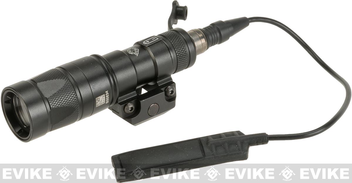 Avengers Airsoft Tactical CREE LED Scout Mini Weapon Light with Strobe Function and Pressure Pad