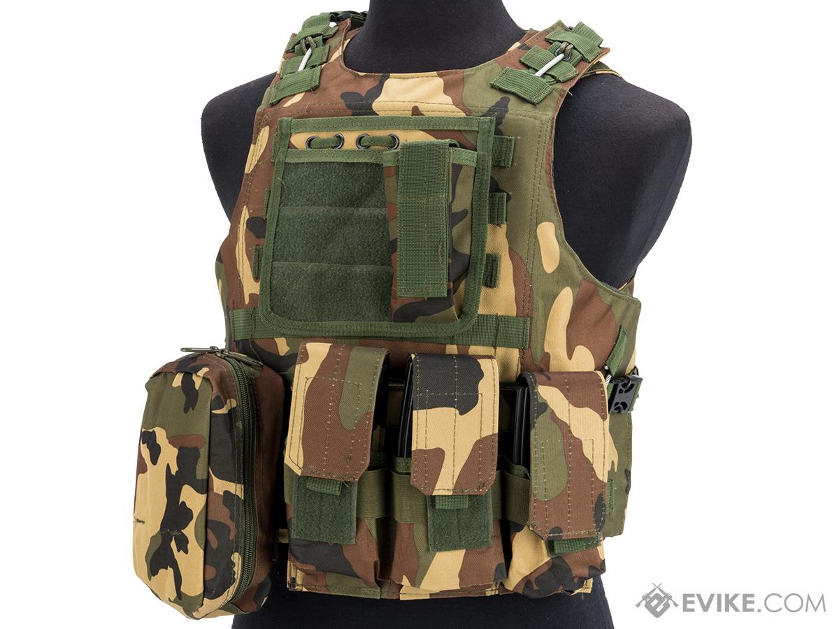 Avengers Military Style MOD-II Quick Release Body Armor Vest (Color ...