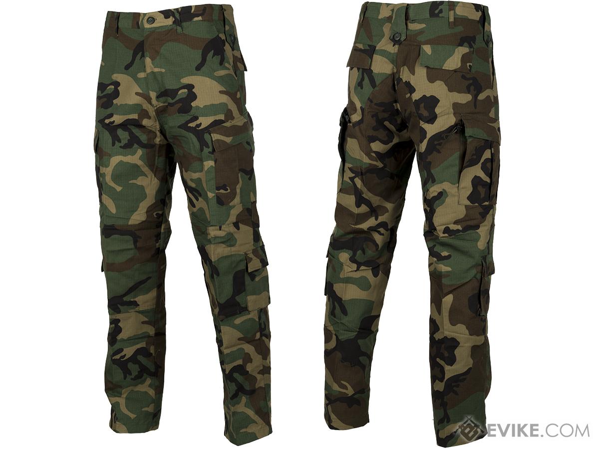 ACU Type Ripstop BDU Pants (Color: Woodland / X-Large)