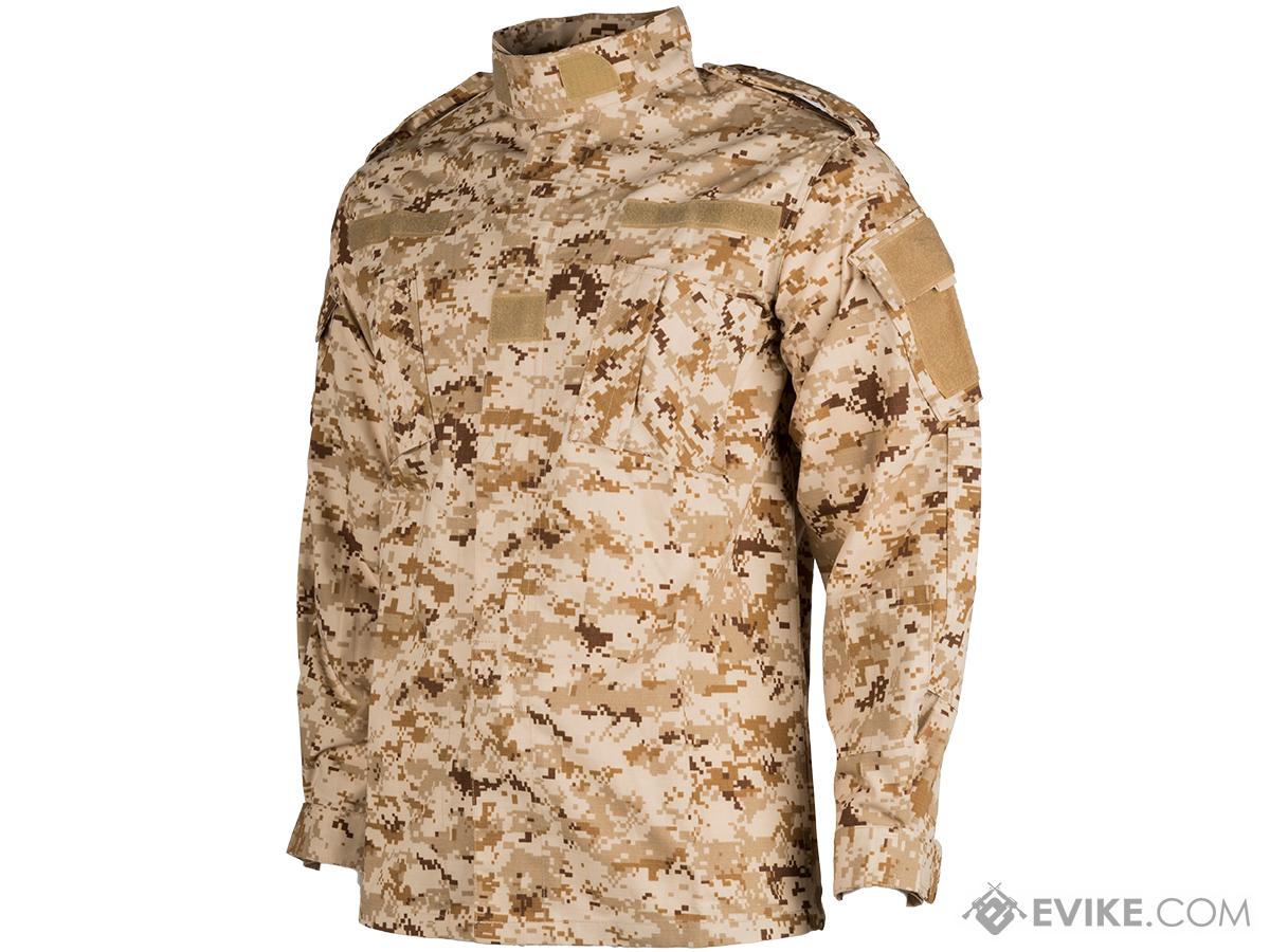 ACU Type Ripstop BDU Jacket (Color: Digital Desert / Small)