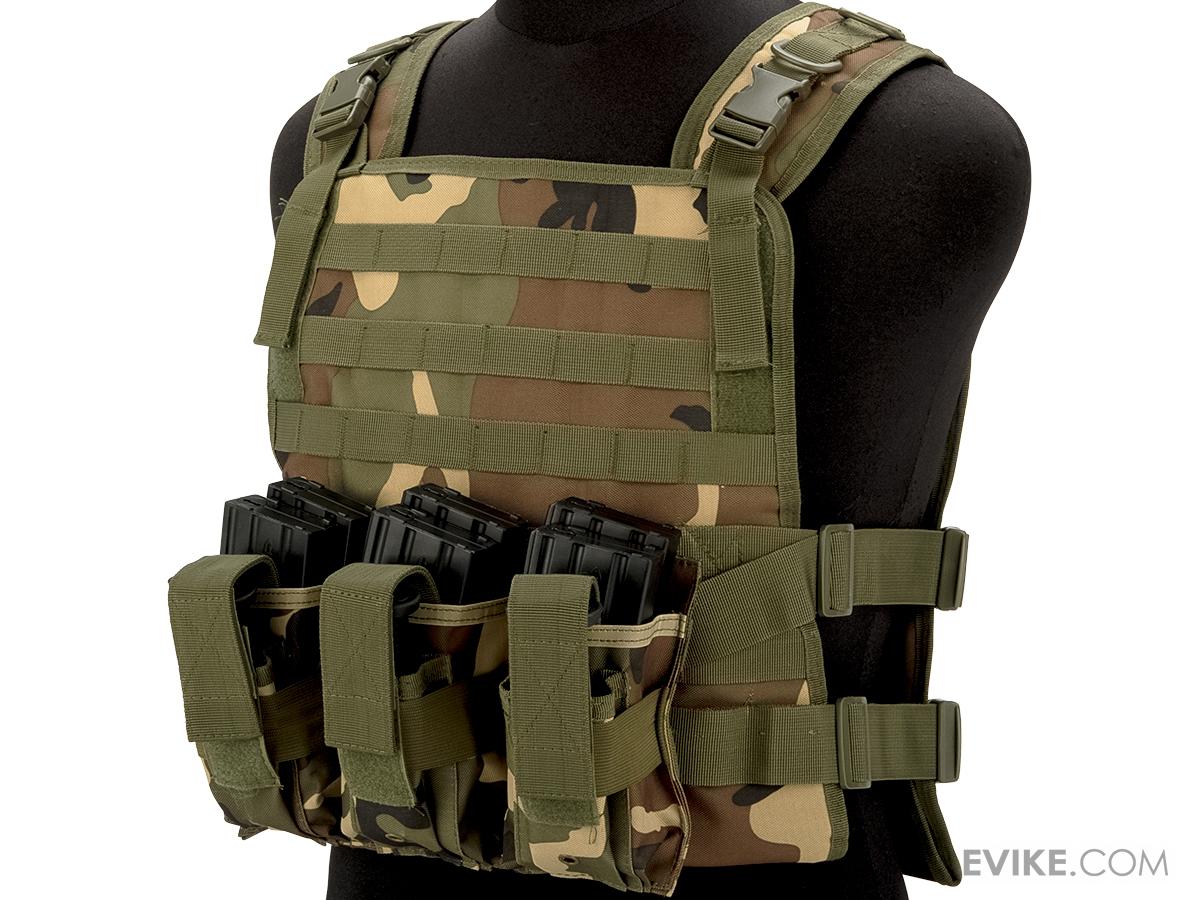 Matrix 600D MOLLE Plate Carrier Tactical Package with Hydration Carrier