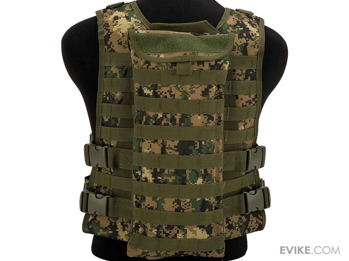 Matrix 600D MOLLE Plate Carrier Tactical Package with Hydration Carrier