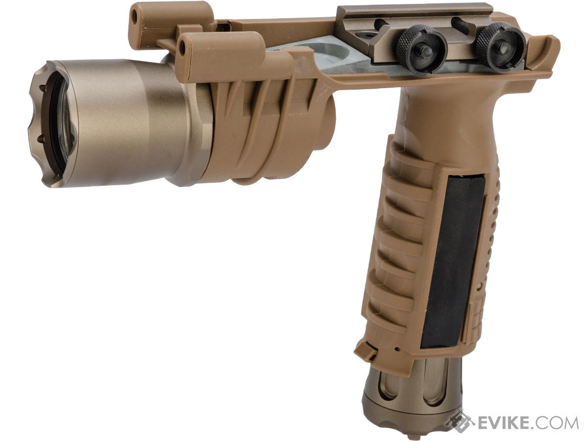 Night Evolution M910A Vertical Foregrip Weapon Light (Color: Dark Earth)