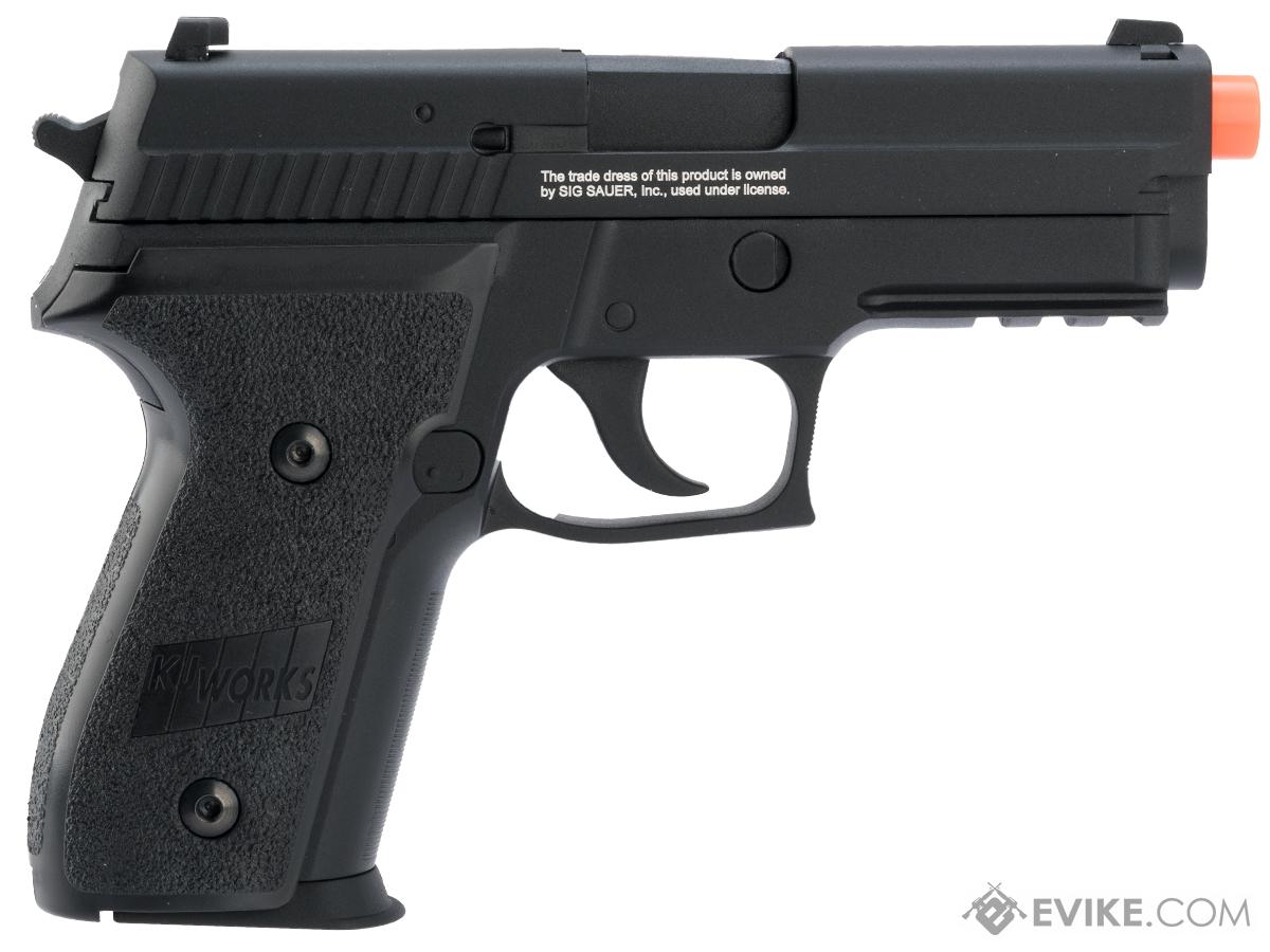 Swiss Arms - Type P226 SA Navy Pistol . 40 Railed - GBB - Gaz - Noir (1  joules) - Elite Airsoft