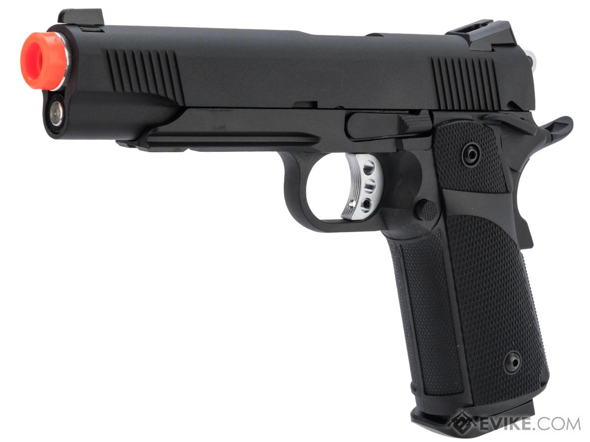 KJW Full Metal Custom 1911 Tactical HI-CAPA Gas / CO2 Blowback (Package: Black / Pistol)