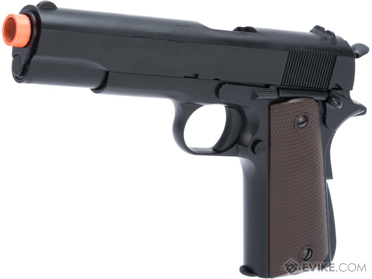 KJW Full Metal M1911-A1 Gas Blowback GBB Airsoft Pistol (Model: Green Gas)