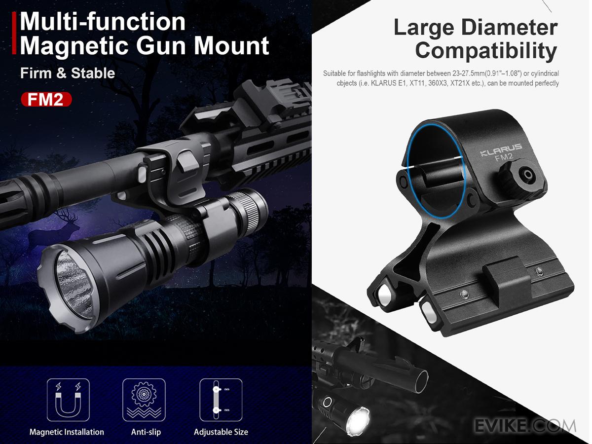 Klarus Gun Barrel Mount for Flashlights, Accessories & Parts
