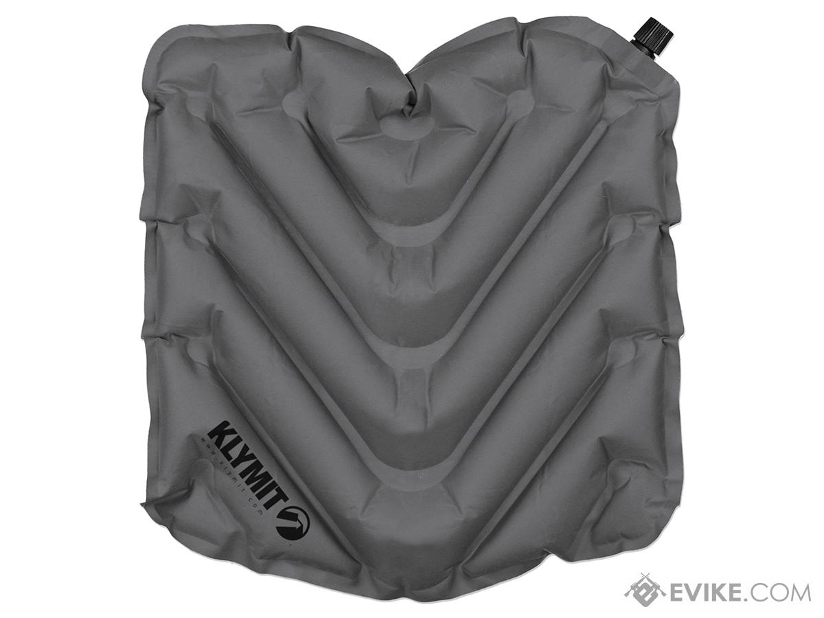Klymit V Seat Lightweight Packable Seat Cushion (Color: Grey)