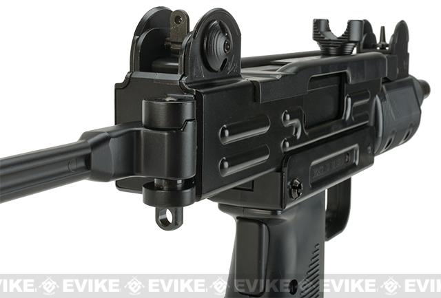 Pistolet Mitrailleur Mini UZI IWI Co2 Blowback 2 Joules - Noir