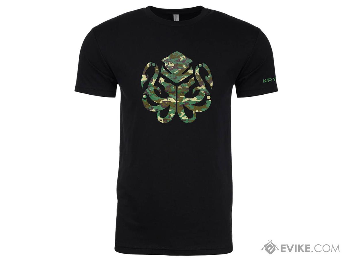 Krytac Icon Camo T-Shirt (Color: Jungle Camo / Black / 2X-Large)