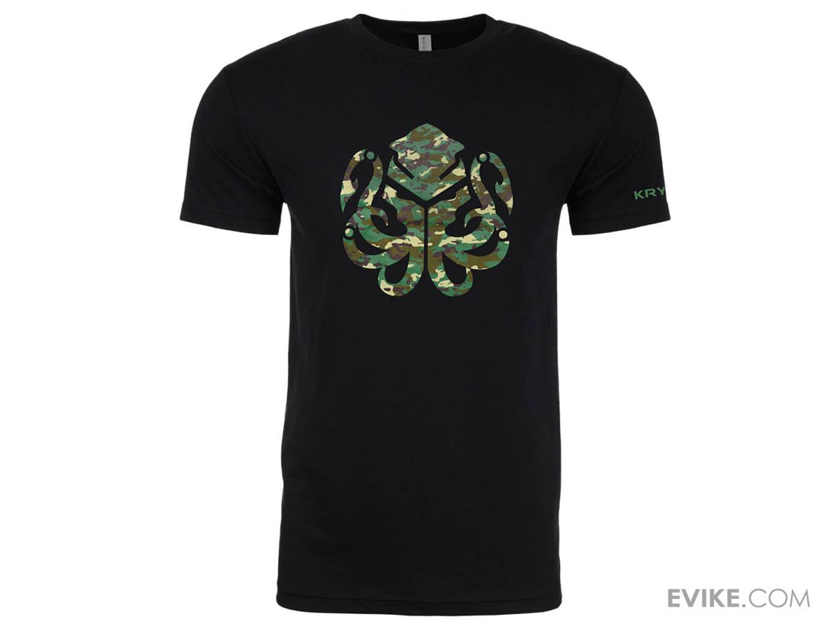 Krytac Icon Camo T-Shirt (Color: Jungle Camo / Black / 2X-Large)