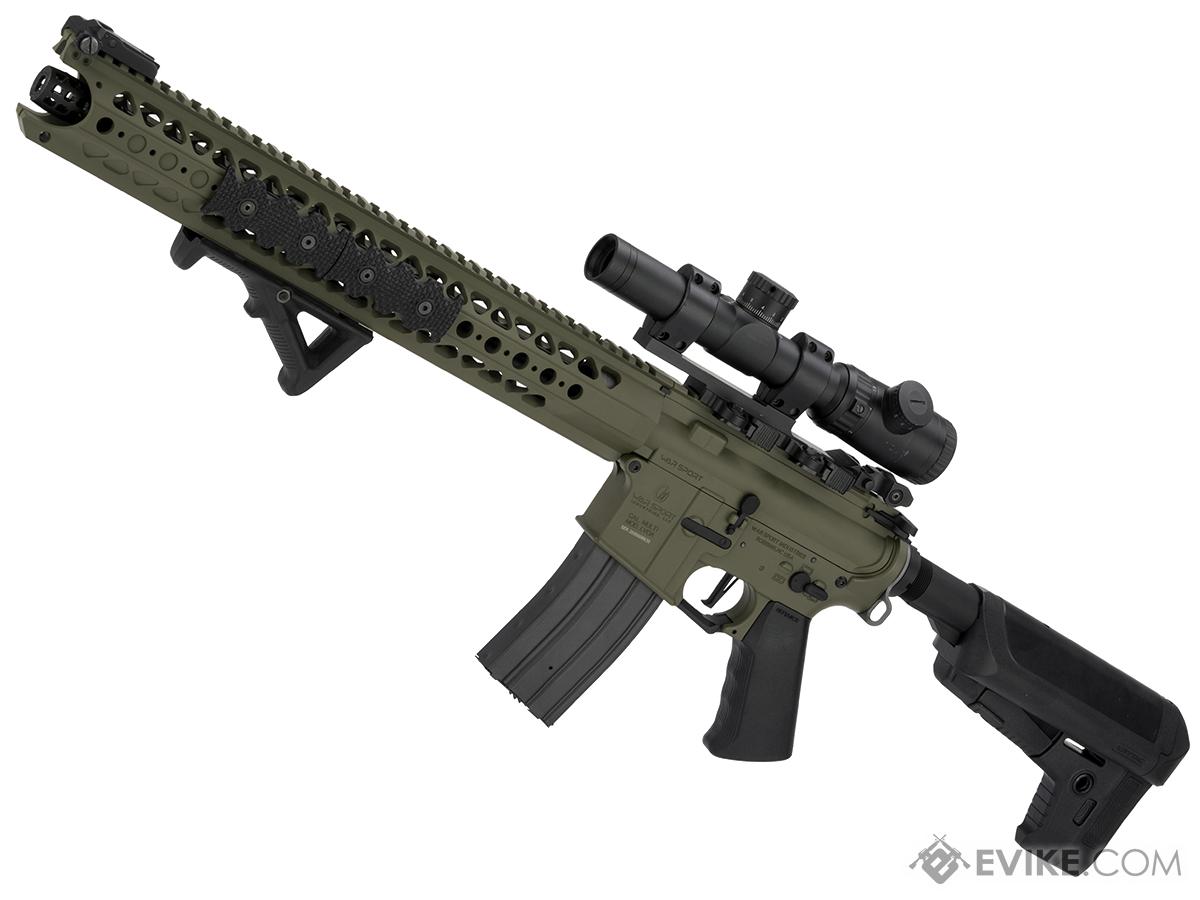 Krytac War Sport Licensed LVOA-C M4 Carbine Airsoft AEG Rifle (Model: Foliage Green)