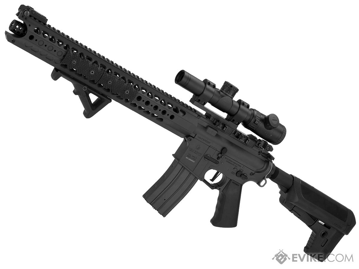 Krytac War Sport Licensed LVOA-C M4 Carbine Airsoft AEG Rifle (Model: Black)