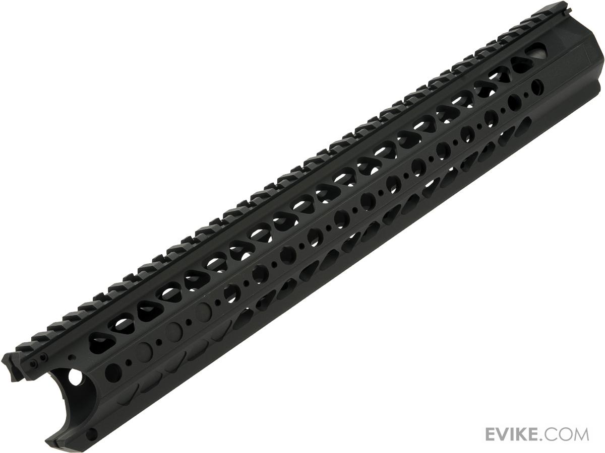 Krytac Licensed War Sport Manufacturing LVOA-C Rail System (Color: Black)