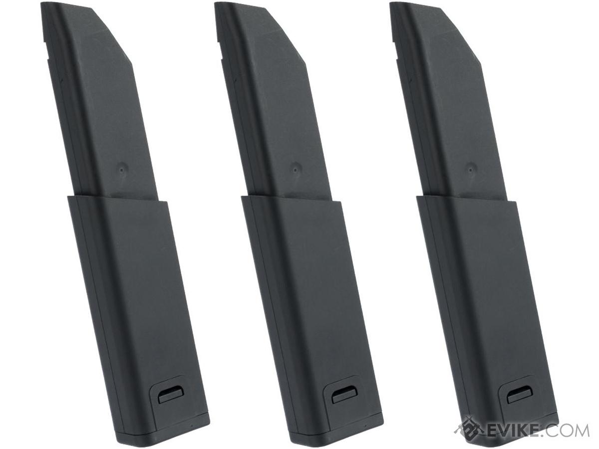 KRYTAC G30 95rd Magazine for KRISS Vector Airsoft AEG (Color: Black / Set of 3)