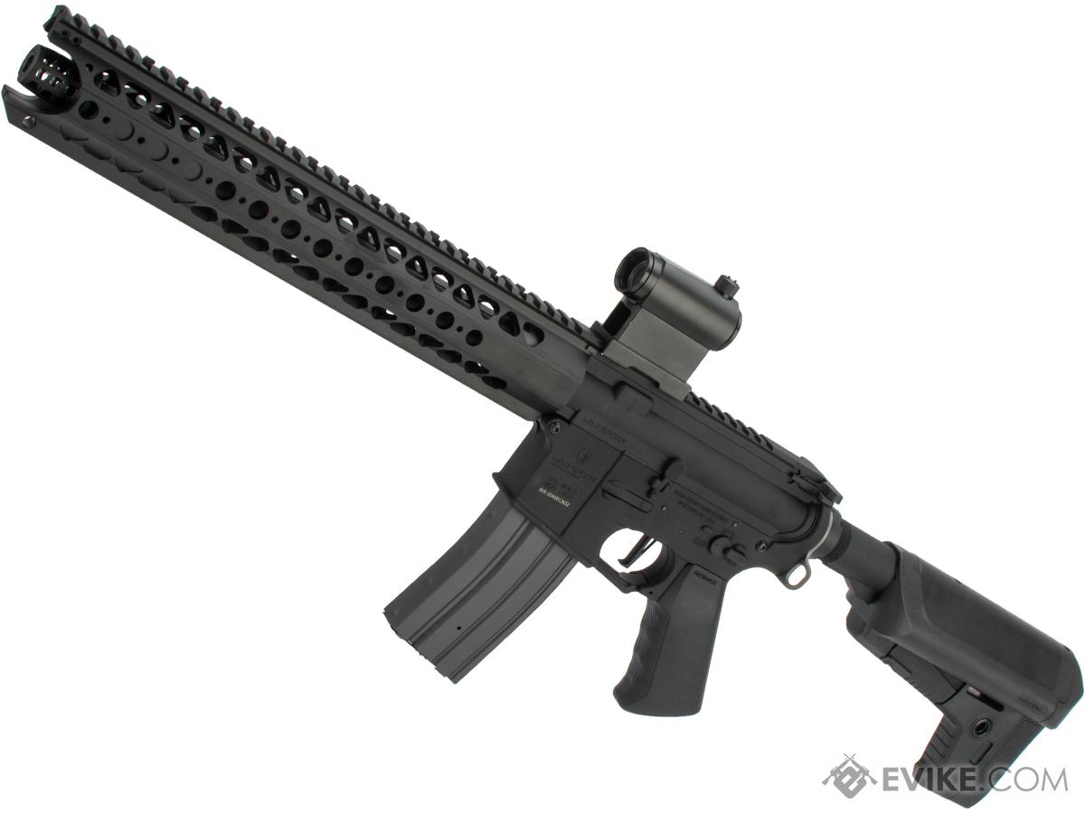 Krytac War Sport Licensed LVOA-S M4 Carbine Airsoft AEG Rifle (Model: Black / 350 FPS)