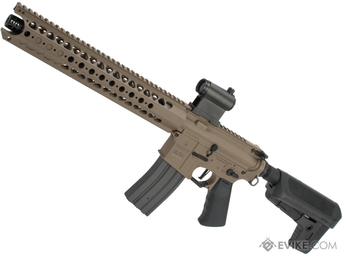 Krytac War Sport Licensed LVOA-S M4 Carbine Airsoft AEG Rifle (Model: Flat Dark Earth / 400 FPS)