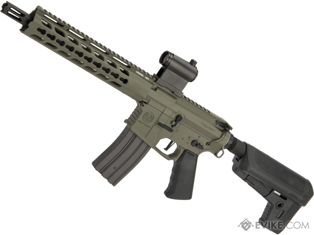 Krytac Full Metal Trident MKII CRB Airsoft AEG Rifle (Model: Foliage Green / 400 FPS)