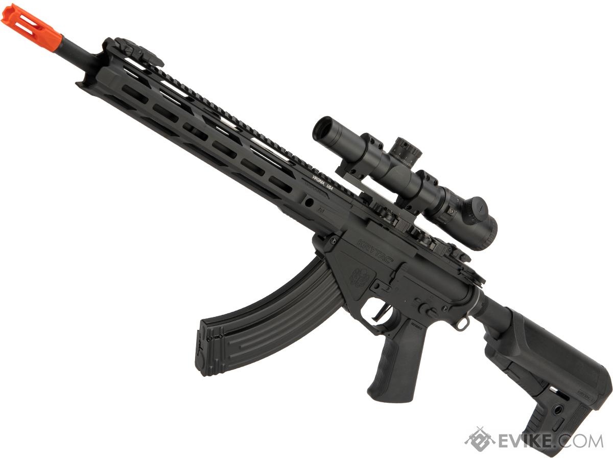 Krytac Full Metal Trident 47 SPR Airsoft AEG Rifle (Color: Black)