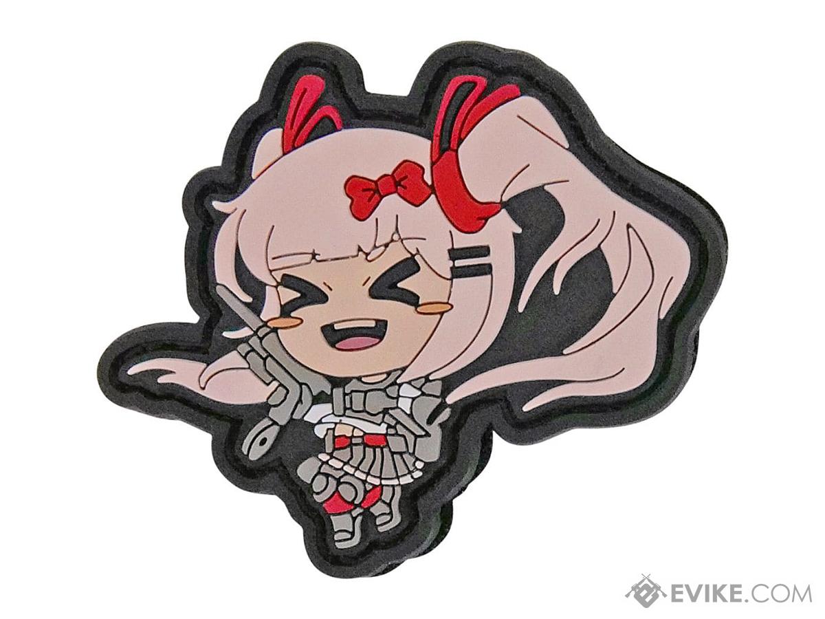 Anime Girls Frontline UMP9 Actical Patch Embroidered Badge Hook & Loop