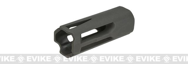 Krytac Black Metal Flash Hider 14mm Negative and Set Screw