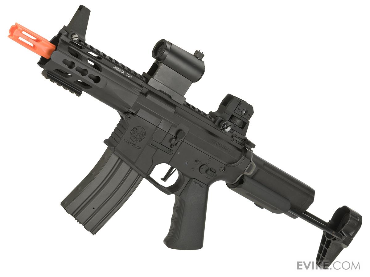 Krytac Full Metal Trident MKII PDW Airsoft AEG Rifle (Color: Black)