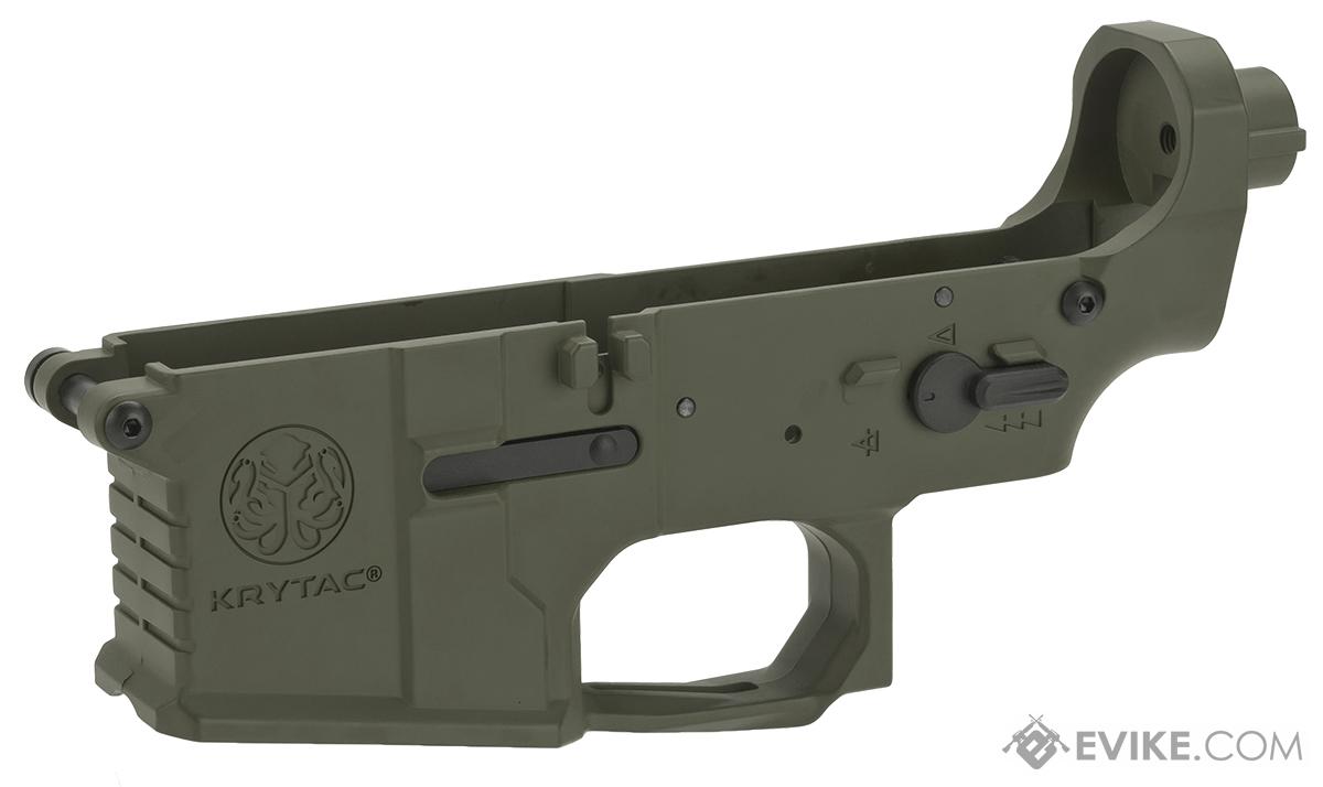 KRYTAC Trident MKII Complete Lower Receiver Assembly (Color: Foliage Green)