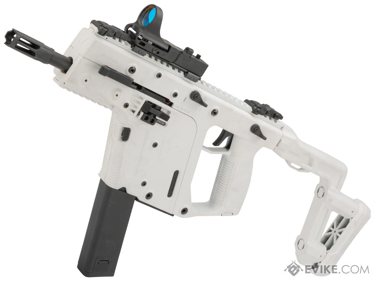 EMG Custom Cerakote Krytac Licensed KRISS Vector Airsoft AEG (Color: Blizzard White)